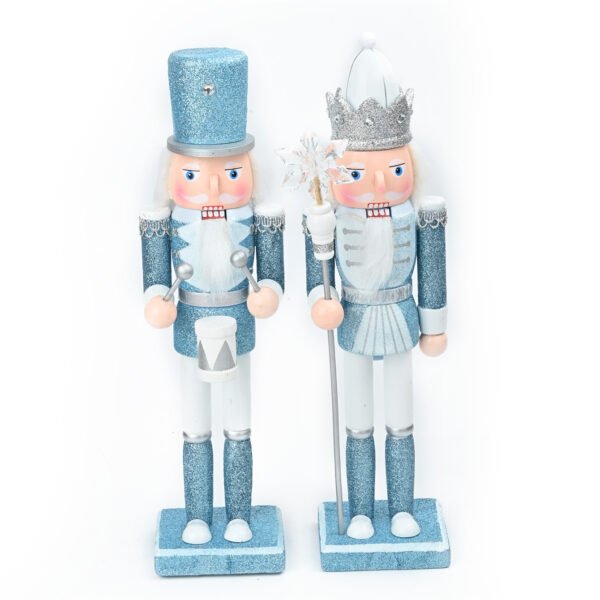15 Inch Wooden Nutcracker Soldier for Home Christmas Decoration - Image 4