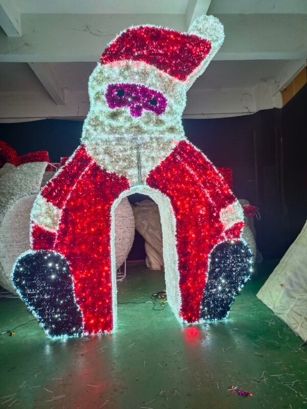 Custom Christmas Santa Claus Motif Lights Christmas Decorations - Image 4