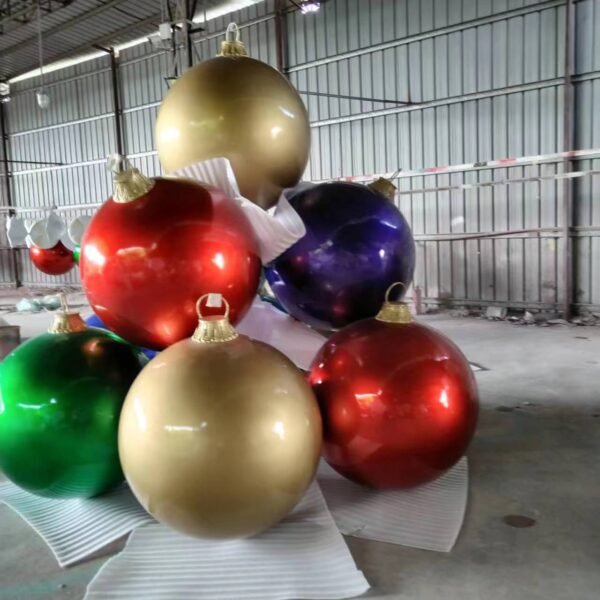 Large Ornaments Outdoor Christmas Decorations Sets Christmas Balls - Image 8