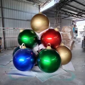 Large Ornaments Outdoor Christmas Decorations Sets Christmas Balls