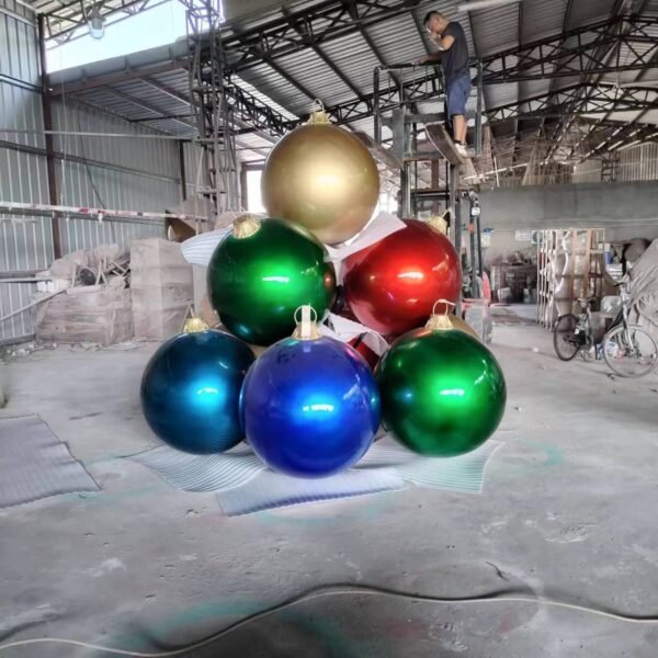 Large Ornaments Outdoor Christmas Decorations Sets Christmas Balls - Image 6