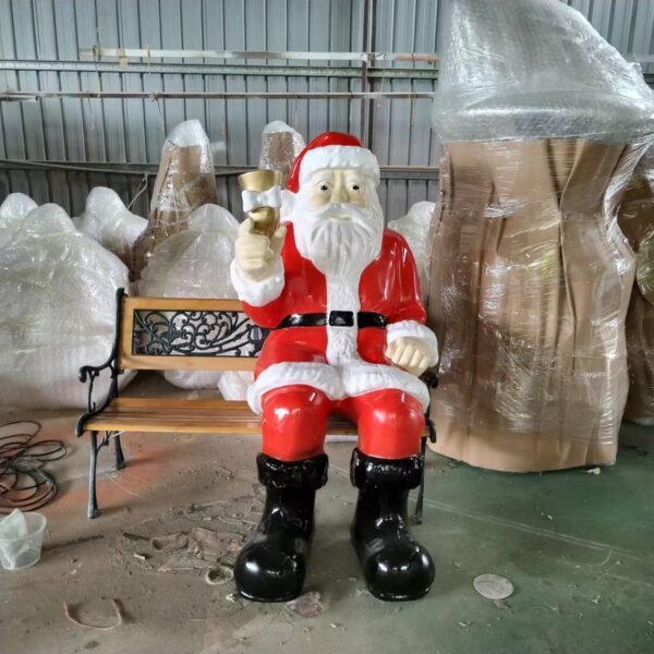 Life Size Santa Claus Outdoor Giant Christmas Santa - Image 7