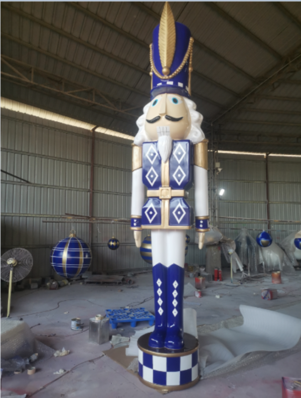 Life Size Christmas Nutcracker Soldier Decorations