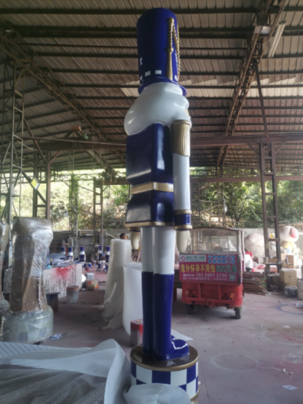 Life Size Christmas Nutcracker Soldier Decorations - Image 6