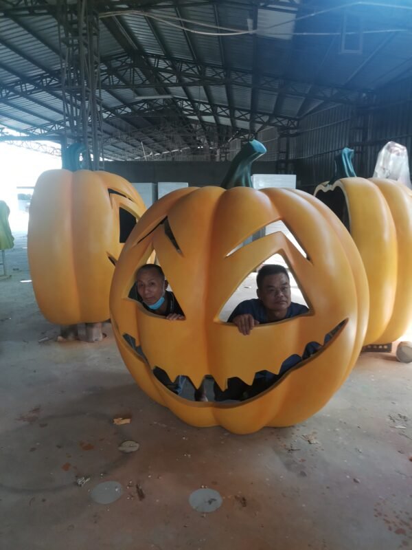 Giant Halloween Yard Decorations Pumpkin for Halloween Decor - Image 3