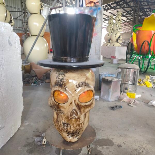 Resin Crafts Giant Skeleton Props Toy Halloween Decorations - Image 3