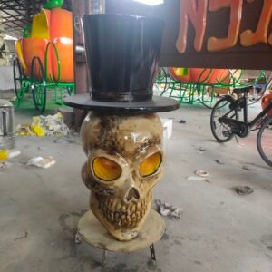 Resin Crafts Giant Skeleton Props Toy Halloween Decorations