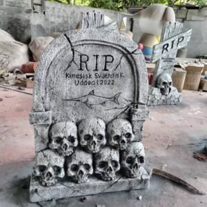 Tombstone Gravestone Monument Fiberglass Products Halloween Headstone