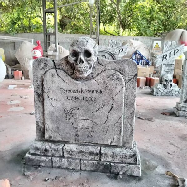 Tombstone Gravestone Monument Fiberglass Products Halloween Headstone - Image 2
