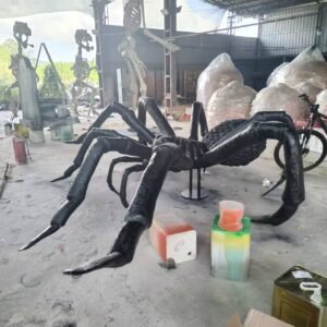 Resin Crafts Giant Skeleton Props Toy Halloween Decorations