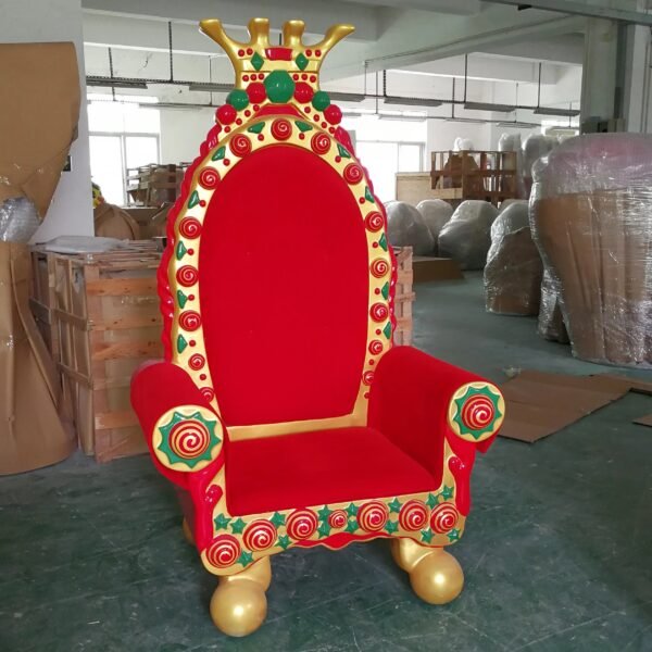 Outdoor King Queen Throne Chair Christmas Decorations - Image 3
