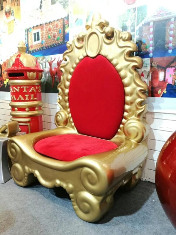 Outdoor King Queen Throne Chair Christmas Decorations - Image 5