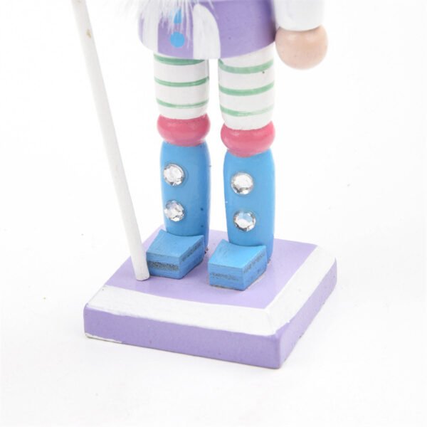 4pcs Navidad Decor Christmas Mini Peppermint Nutcrackers - Image 5