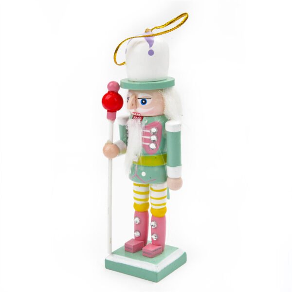 4pcs Navidad Decor Christmas Mini Peppermint Nutcrackers - Image 7