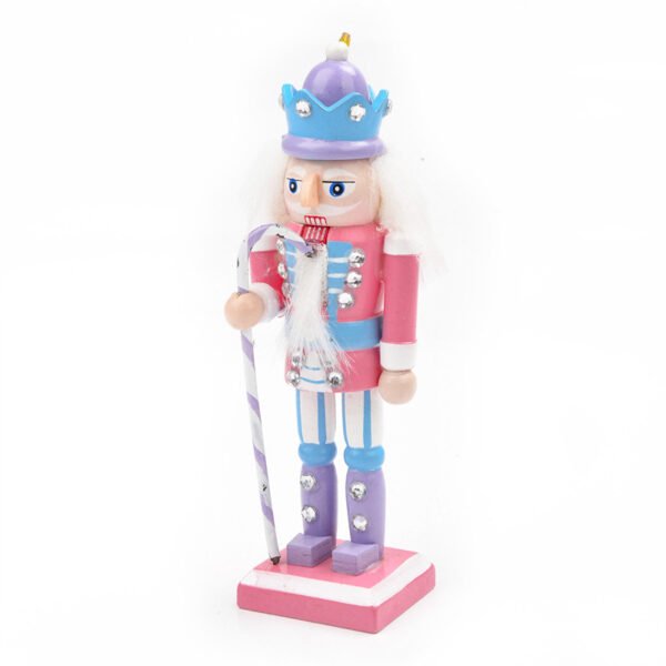 4pcs Navidad Decor Christmas Mini Peppermint Nutcrackers - Image 8