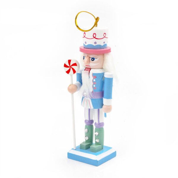 4pcs Navidad Decor Christmas Mini Peppermint Nutcrackers - Image 9