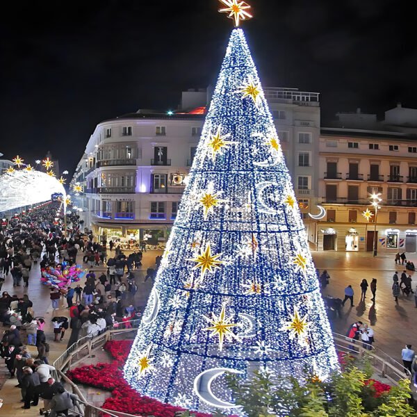 3D Outdoor Christmas Tree Lighted Decorative Christmas Decorations - Image 8