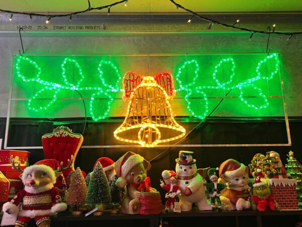 Christmas Santa Claus Lighting Decorative 2D LED Snowman Motif Lights Decorations Christmas Ornaments - Image 6