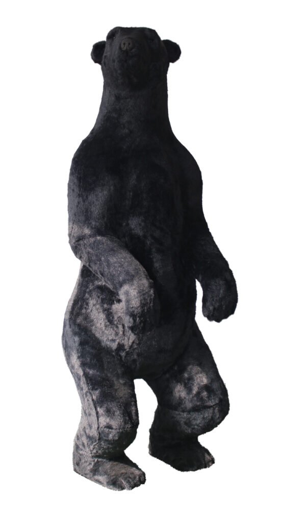 Polar Bear Plush Life Size Animal Statues Decorative Simulation Christmas Ornaments - Image 7