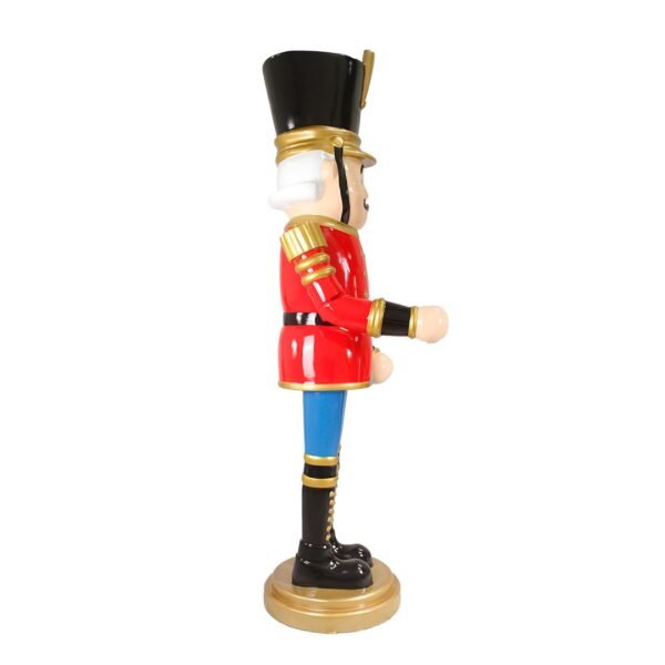 6ft Nutcracker Christmas Giant Resin Fiberglass Outdoor Christmas Decoration Figurines Gift Ornaments Candy Nutcracker - Image 5