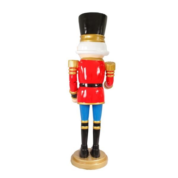 6ft Nutcracker Christmas Giant Resin Fiberglass Outdoor Christmas Decoration Figurines Gift Ornaments Candy Nutcracker - Image 4