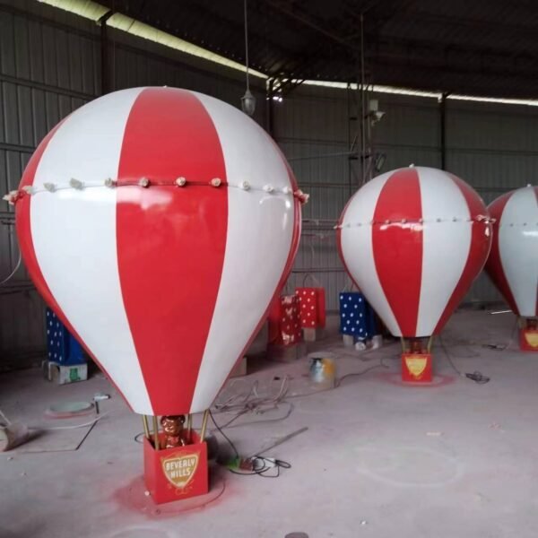 Commercial Fiberglass Products Balloons Air Set Large Candy Cane Giant Lollipop Outdoor Christmas Decorations with Light - Image 4